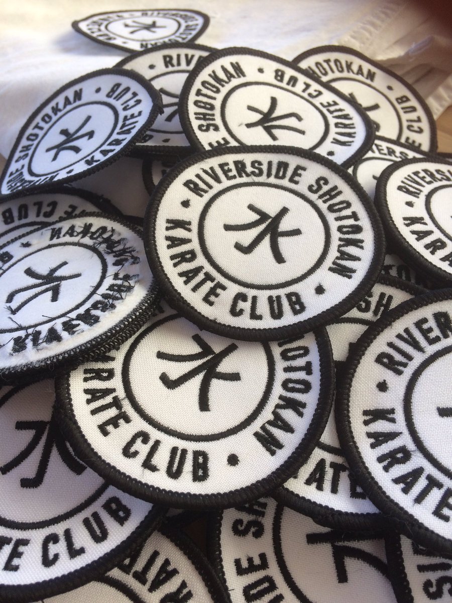 RiversideSkc's tweet photo. Badges have arrived!! #Riverside #Shotokan #Karate 😃 https://t.co/VmfYBGXSma