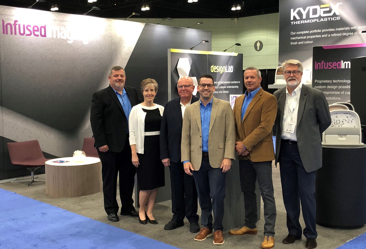 SEKISUI_KYDEX's tweet photo. Thank you to everyone who visited our stand 2623 at #AIXLA! We loved talking with you about bringing the impossible together to imagine &amp; create more for passengers &amp; design in aviation interiors. #PaxEx @aix_expo https://t.co/tLsqntQK7f