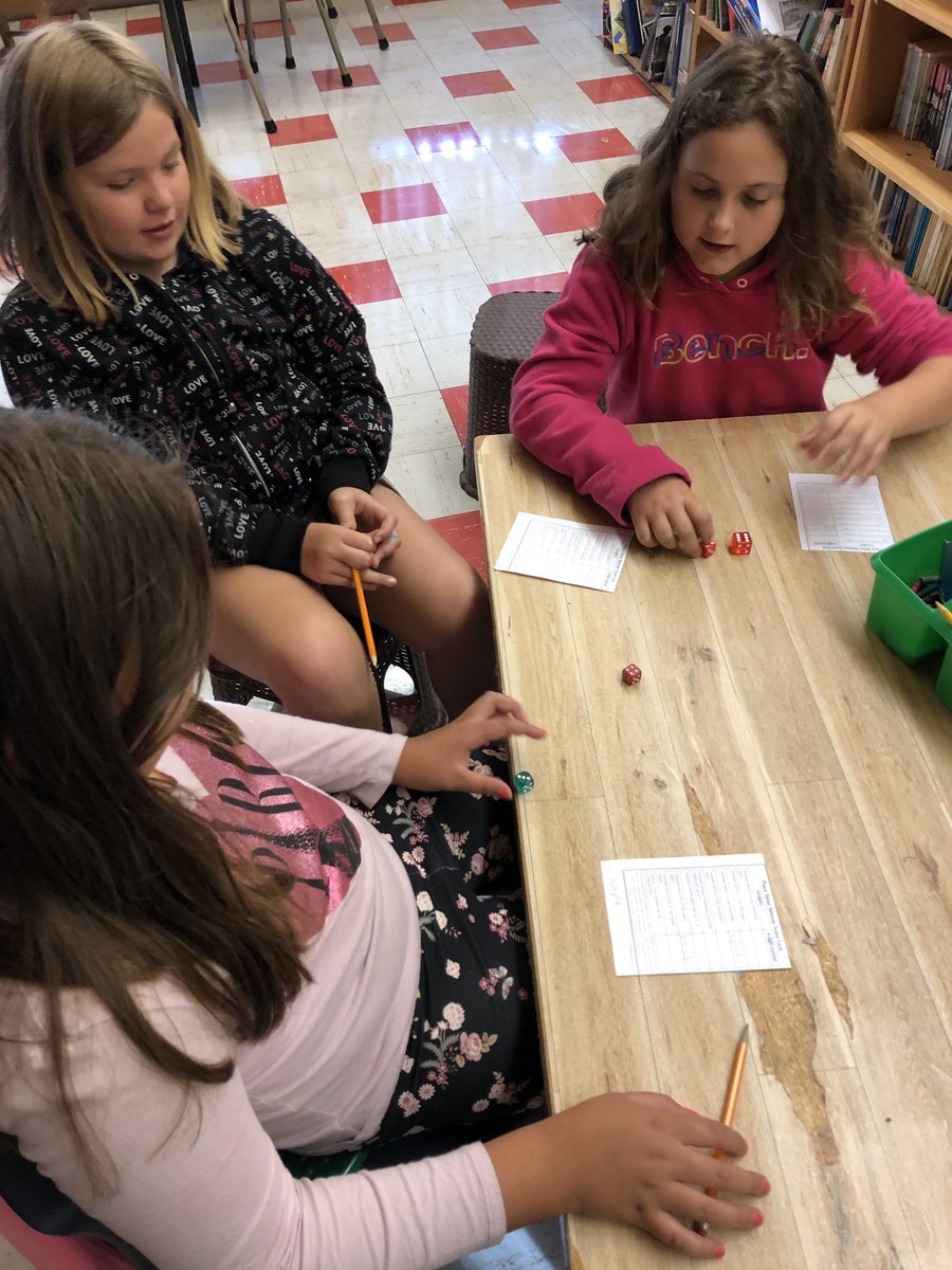 MrsHuskilson's tweet photo. Our first #mathgamefriday! Differentiated place value yahtzee! @JenniferStead12 @ssrsbpes https://t.co/RlvkVzEIHf