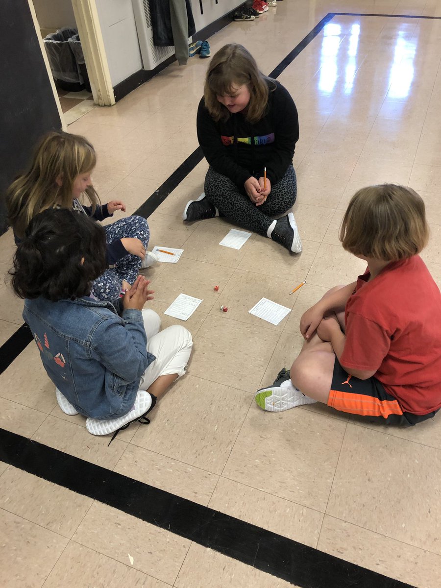 MrsHuskilson's tweet photo. Our first #mathgamefriday! Differentiated place value yahtzee! @JenniferStead12 @ssrsbpes https://t.co/RlvkVzEIHf