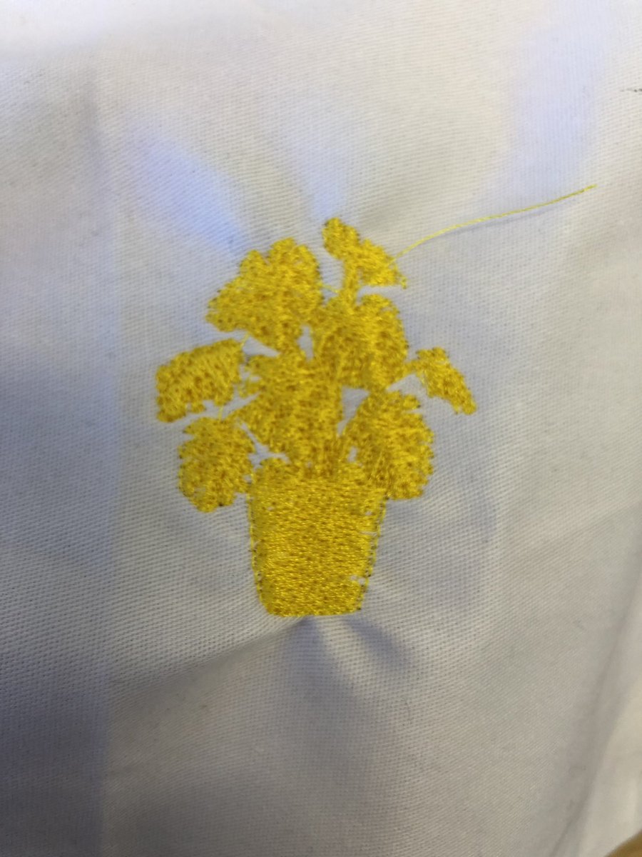 DottyBaker's tweet image. Fridays at The Factory - Digital embroidery with @MenaFombo &amp;amp; Maker City prep with @clarabaldacci #MakerCity #Making #Bristol