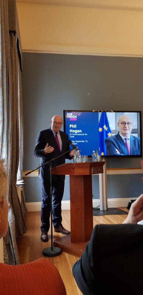 BrIreCham's tweet photo. "Some clearer pathways now emerging" and "pragmatic solutions will have to be found". We fully agree. @PhilHoganEU @TheRDS #trade #jobs #bigprinciples https://t.co/X1VeKOGYT2