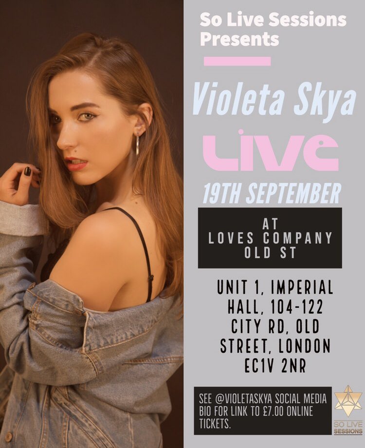 Dear Londonears! I will be performing a set of my originals in Shoreditch on September 19th. Also, there would be an exclusive unreleased material.
All the detailes below. Looking forward to see you x
designmynight.com/london/bars/sh…