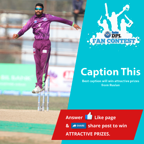 dpldhangadhi's tweet photo. RUSLAN CRICKET DPL FAN CONTEST - II
To be eligible for prizes:
🏏Caption the picture
🏏Follow Page
🏏Retweet publicly
🎉Win attractive gift hampers from Ruslan Cricket!
#RuslanDPL #NepaliCricket #DPL4 #RuslanDPL4
#RuslanDPLFanContest #DPLFanContest #CricketInNepal #DPL https://t.co/ZuFIu9ByVz