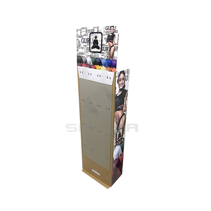 You'll know this crafted Cardboard retail peg hooks floor display stand for T shirt benefits you. safeka.com/cardboard-reta… #shelfready #supermarketshelving #cardboardhangingretaildisplay