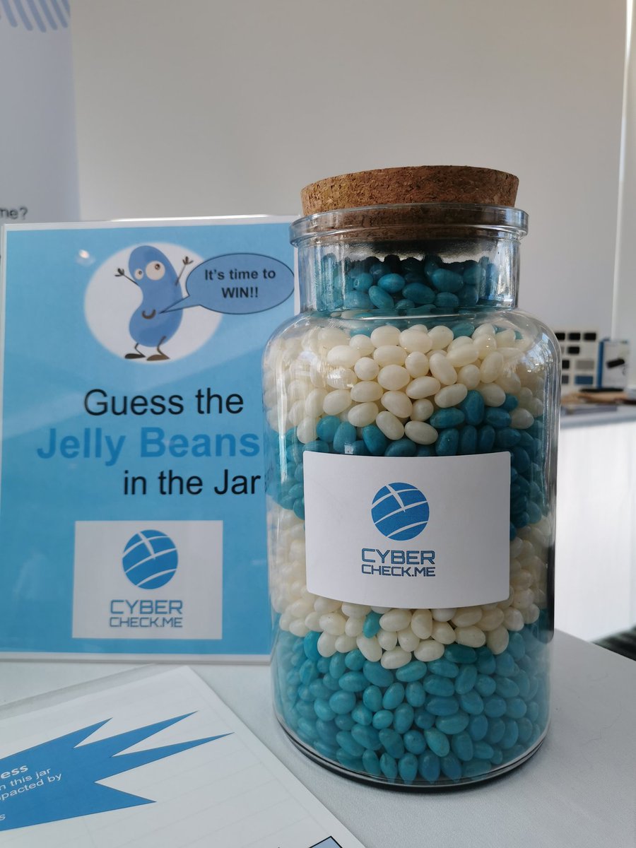ECUSRI's tweet photo. This may look just like a jar of jellybeans but the scary thought is that the number of jellybeans in this jar equates to less than 1% of small businesses impacted by #cybercrime each year in Australia. #cybercheckme #wanneroobusinessexpo @WannerooBA @ECUSRI #accse https://t.co/s1e7jFwrW4