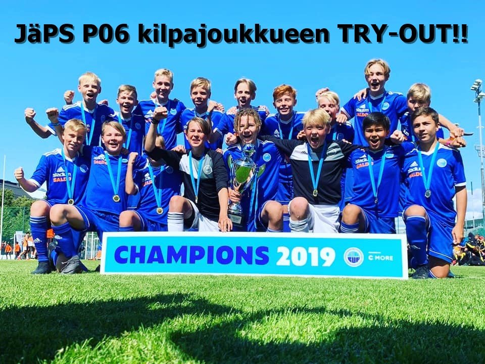 JäPS P06-kilpajoukkue etsii motivoituneita ja tavoitteellisia pelaajia kaudelle 2019-2020. Joukkueemme pelaa Etelä-Länsi -liigassa ja harjoittelee 3-4 kertaa viikossa loistavissa halliolosuhteissa. Ota yhteys ditsjonna@gmail.com ja sovitaan yhdessä aika avoimiin harjoituksiin!