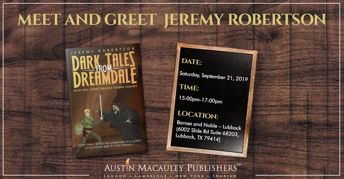 Austin Macauley Usa On Twitter Save The Date Author Jeremy