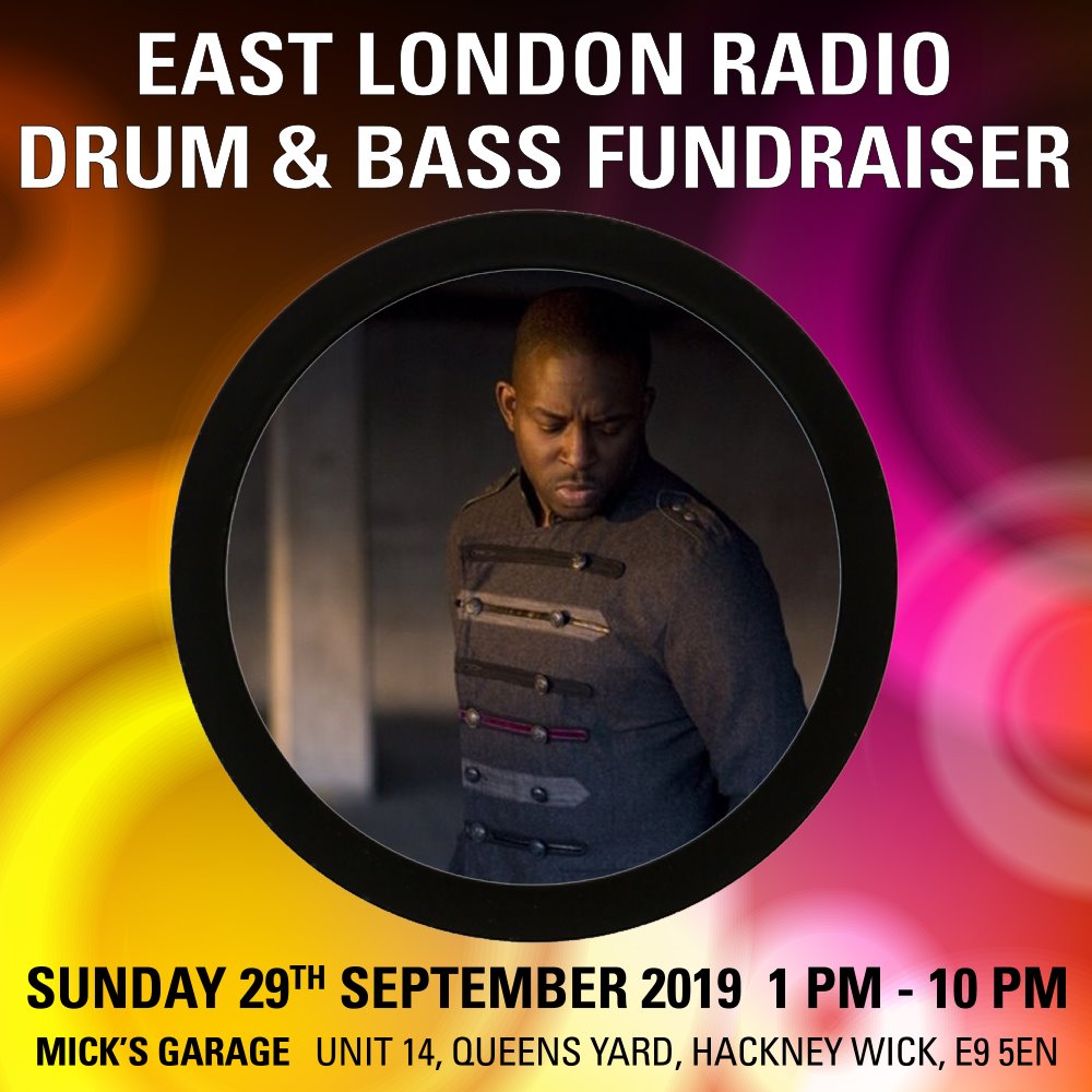DC__Cru's tweet photo. Amazing #DrumnBass line-up for just a tenner!
Daytime DnB Fundraiser- Sun 29th Sep 🔥

Catch DnB Soulbrother @illmatika

#EastLondonRadio at #MicksGarage in #HackneyWick along side a wicked line-up u will not find anywhere else at this price! 👊

Tckts 👇
https://t.co/cLx7aEDbkr https://t.co/SP3YHBPz5m