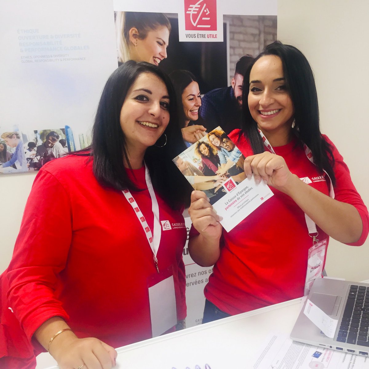 CaissepargneLR's tweet photo. [ #PartenariatEcole ]
Quelle chance ! La Team @CaissepargneLR donne rendez-vous aux étudiants de @Montpellier_BS ce #Vendredi13 sur leur campus. Un jour idéal pour découvrir nos offres partenaire 👍 @nadiadutel https://t.co/iwxkTQIl50