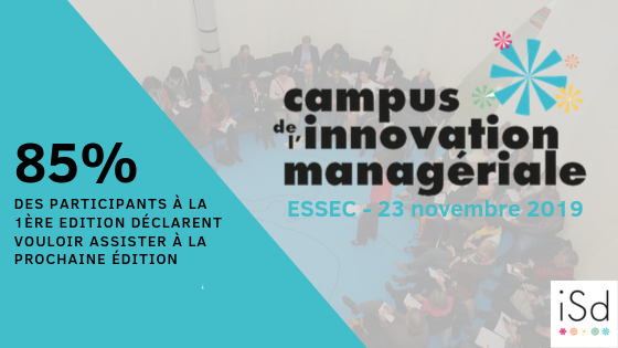 😀 85% des participants à la 1ère édition du CAMPUS DE L'INNOVATION MANAGERIALE déclarent vouloir s'inscrire à la 2ème édition. 

Ça tombe bien puisque c'est le 23 novembre 🗓Venez assister au plus grand événement en France 🇫🇷 autour de l'innovation managériale.  

#Management