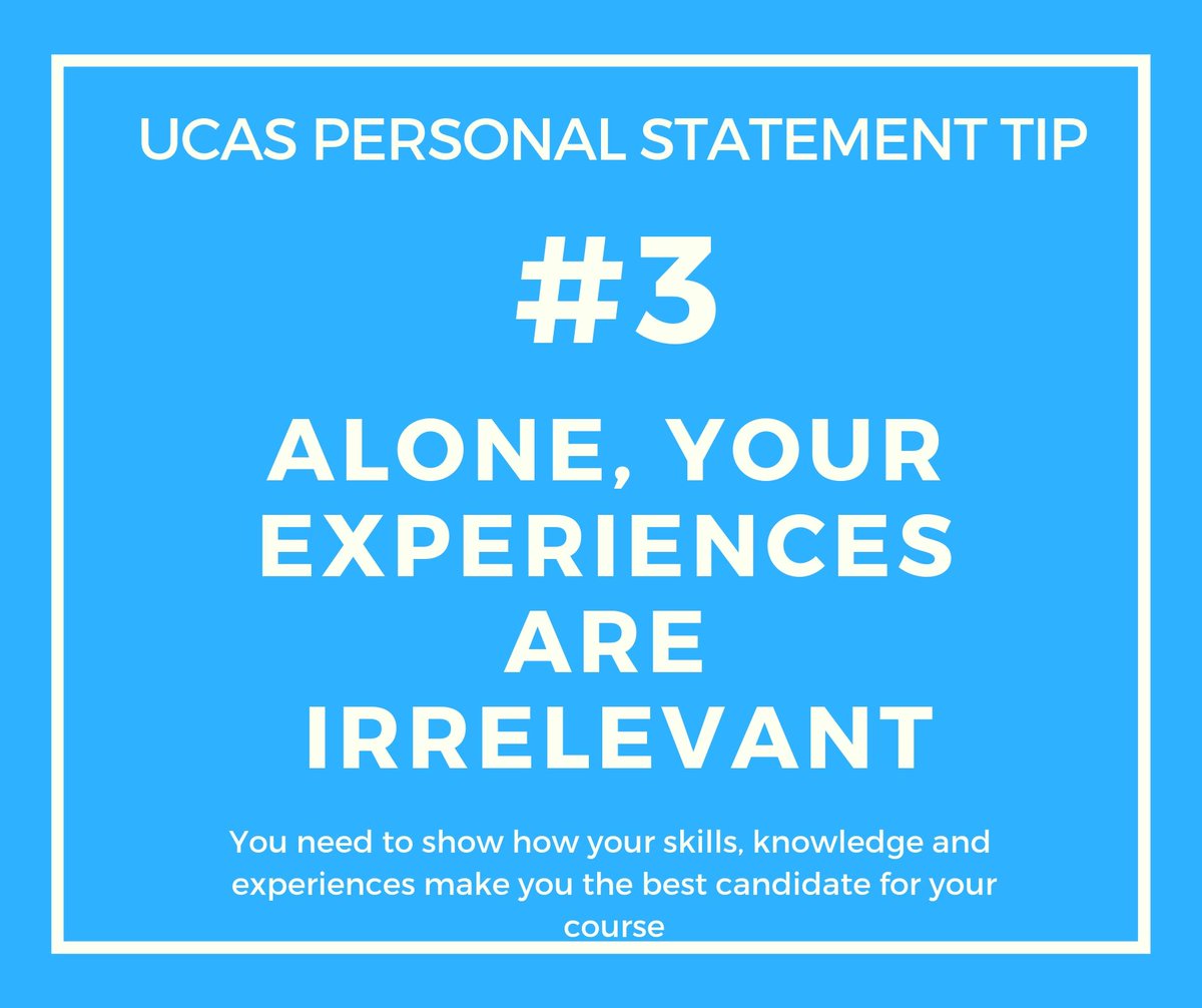 Daily #UCAS #PersonalStatement tips until the #Oxbridge deadline!
Tip 3!

#universities #uniapplications #internationalstudents