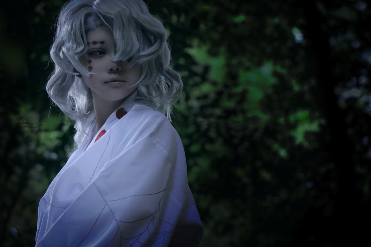 MikazeMana's tweet photo. 【cosplay】*コスプレ 

鬼滅の刃   /    累

      ー    那田   蜘 蛛山   ー https://t.co/VuvwUxEOMD