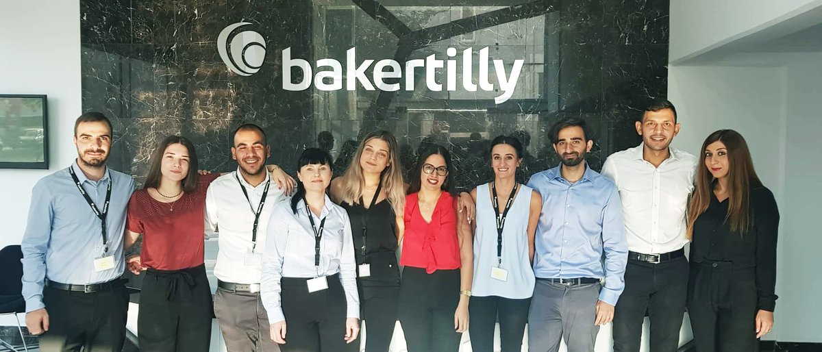BakerTillyCY's tweet photo. Baker Tilly South East Europe welcomes the new 2019 intakes!
#BTSEE #Intakes #greatrelationships #greatfutures #nowfortomorrow https://t.co/XVKlrbGrqP