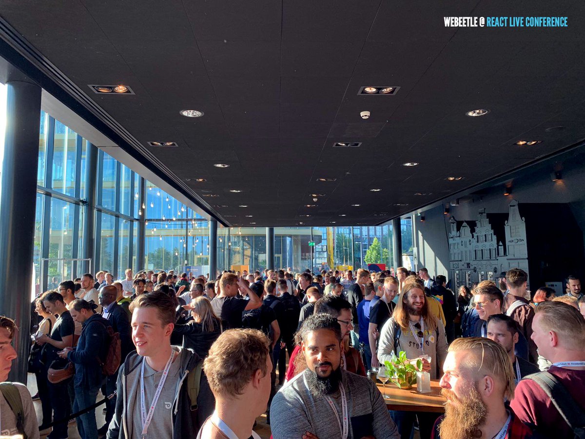 webeetle's tweet image. Started!
Here we are at @reactlivenl 

#reactjs #react #reactlivenl #reactlive2019
@capozziangelo96 @davidedantonio