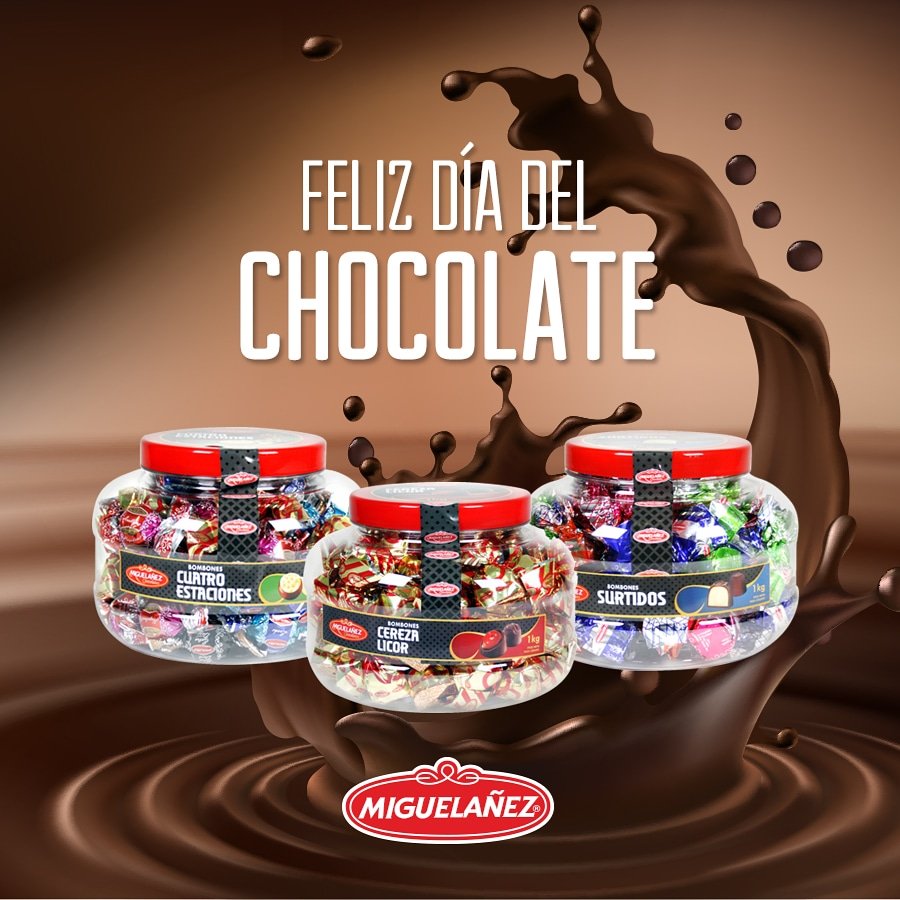 miguelanez's tweet photo. ¡Feliz Día del Chocolate! Para celebrarlo queremos regalarte 1 kilo de nuestros deliciosos bombones. ¡Es muy fácil!
- Síguenos.
- Dinos qué tipo de chocolate es el que más te gusta. 
¡Suerte! #sorteo #diadelchocolate #chocolate #bombones https://t.co/zpNWhUwpS6