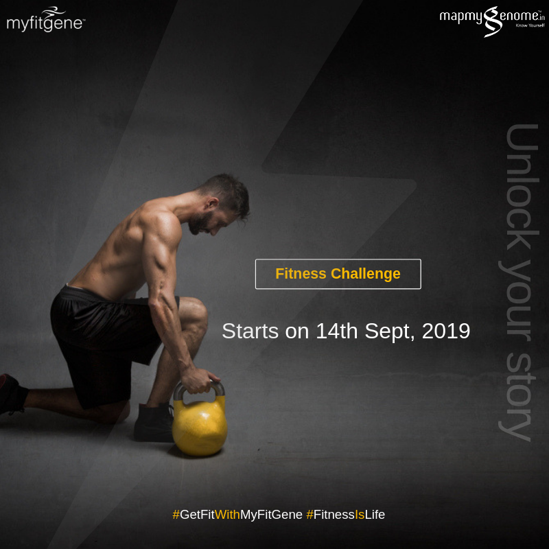 mapmygenome's tweet photo. Participate in our Fitness Challenge &amp; stand a chance to win a free Sports Genomics test from India's biggest personal genomics company!  Follow us for details on how to participate in the #MyFitGene Challenge.  

#GetFitWithMyFitGene #FitnessIsLife #FitIndiaMovement #Gym https://t.co/KByaaeI2oe