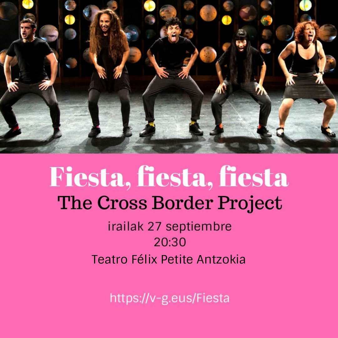 VGgaztea's tweet photo. Al teatro "by the face"?
#Sorteo para jóvenes 16-30 años
Fiesta, fiesta, fiesta-de la mano de @CrossBorderProj
▶️Sigue @VG_gaztea
▶️Retuitea este tuit
▶️Responde: ¿Dónde nació el proyecto "The Cross Border Project?
▶️Plazo 23/09/19
@TAE_Gasteiz @Ortzai_Teatro @teatros_vitoria https://t.co/CjiwIyoXh8