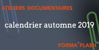 BibDiderotLyon's tweet photo. #atelierDOC #formaFlash
Le calendrier des formations documentaires est sur le site de la bibliothèque! Inscription en ligne.
2 formules pour cet automne: ateliers d'1 ou 2 heures ou formats courts de 30 min.
Renseignements et inscriptions sur https://t.co/DwTXwDahz9 https://t.co/v2lkZu9mEr