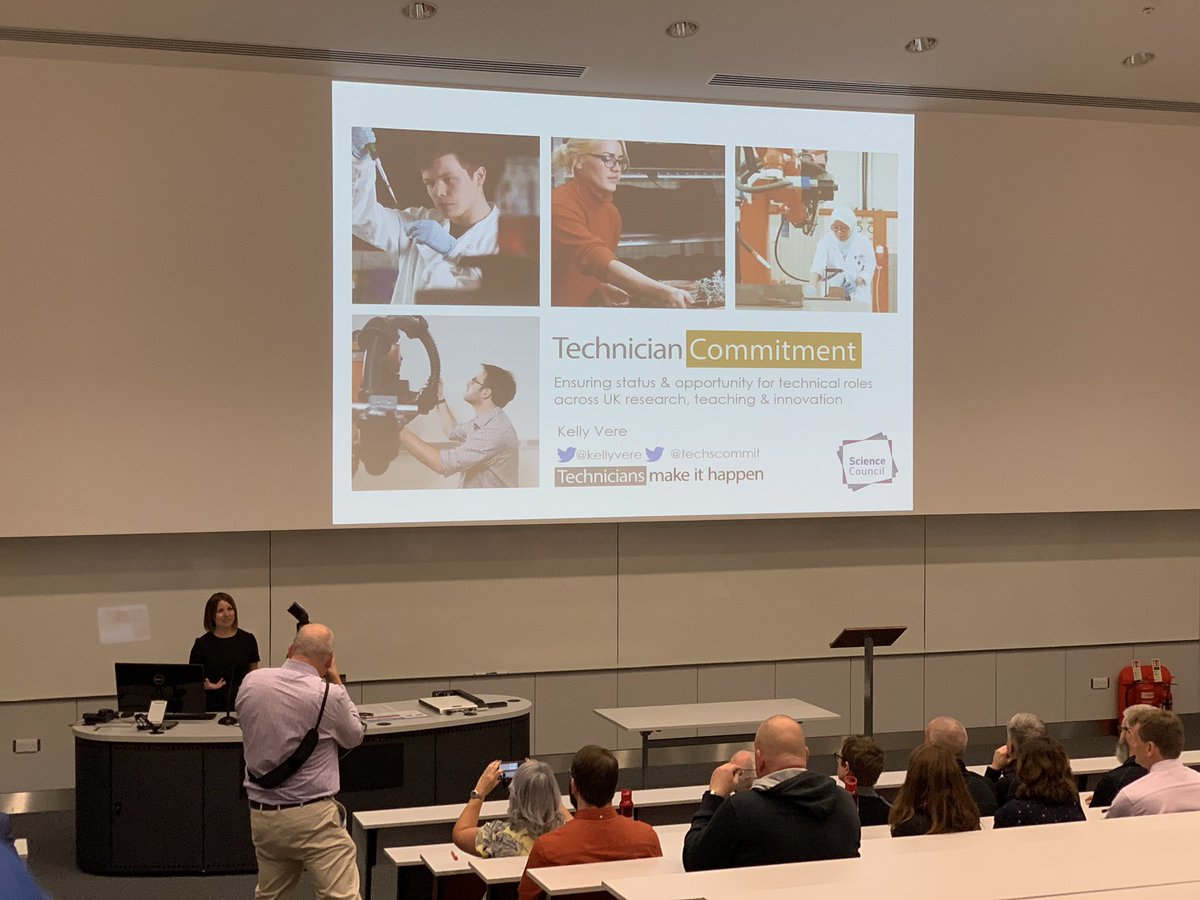 QUBWorkHere's tweet photo. @kellyvere @QUBelfast @QUBProfPrice @EgfEmma @Gill_Riddell @QUBstaff @QUBTechnicians @TechsCommit @Science_Council Excellent talk @kellyvere thanks for presenting #technicalcommitment https://t.co/A9Y2ClKqCL