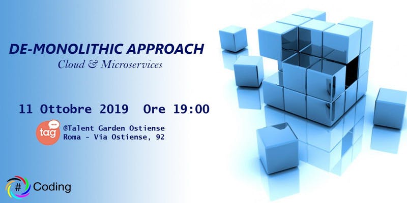 SharpCoding1's tweet image. Prima sessione dedicata al processo di migrazione di un'applicazione monolitica verso un'architettura a microservizi.
Verranno presentate e analizzate le principali best practices applicate ad un case study reale.
Per registrarsi:
lnkd.in/d96pzRv
#azure #meetup #cloud