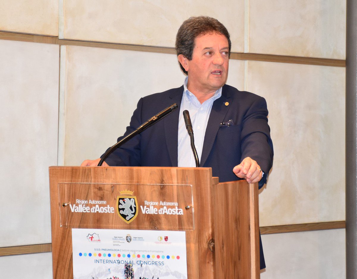 vdaufficiale's tweet photo. International Congress New Insight in Pulmonary Medicine, congresso questa mattina in sala Viglino - Assessore @BaccegaMauro - stiamo lavorando a un programma di governo per il prox triennio che presterà particolare attenzione alle questioni che USL ha sottoposto alla politica https://t.co/V5UQPEQygW