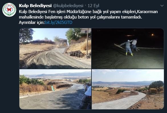 Diyarbakır in Kulp ilçesinde #PKK nin  sivillere yönlik gerçekleştirdiği hain saldiriyiki kınyoruz. Ölenlere rahmet yaralılara acil şifalar.
#HDPKK lı belediyenin yol çalışmasndan sonra aynı yerde gerçekleşmesi manidardır.Olayın sorumlusu #HDP dir. 
#hdpkapatılsın 
#HDPKKyalanet