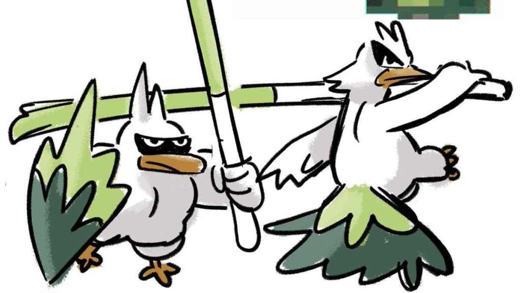 Pokemon Sword and Shield Farfetch'd