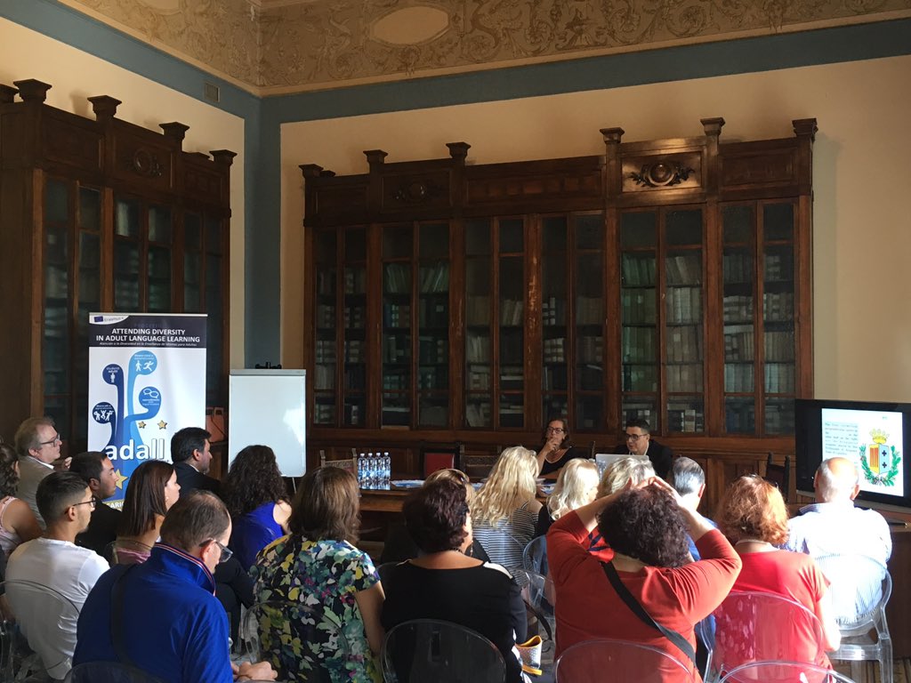 ADALLproject's tweet photo. A warm clousure of our #ADALLproject.
We would like to thank the authorities in Reggio Calabria for their support.
We hope our Intellectual Products help Europeans to improve their learning of foreign languages and, why not, become better citizens who embrace diversity as we do https://t.co/cT5zxhd5Lh