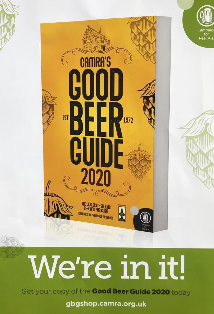 crosskeysmalton's tweet photo. We are delighted to share that after 18 months The Cross Keys has made it in to the 2020 good beer guide by CAMRA 😍🍺 

A big shout out to our fantastic team of staff for all their hard work in making the pub what it is today😊👍

Here’s to many more beers😁#cheers
Mike&amp;Helen🍺 https://t.co/otlntyXpv3