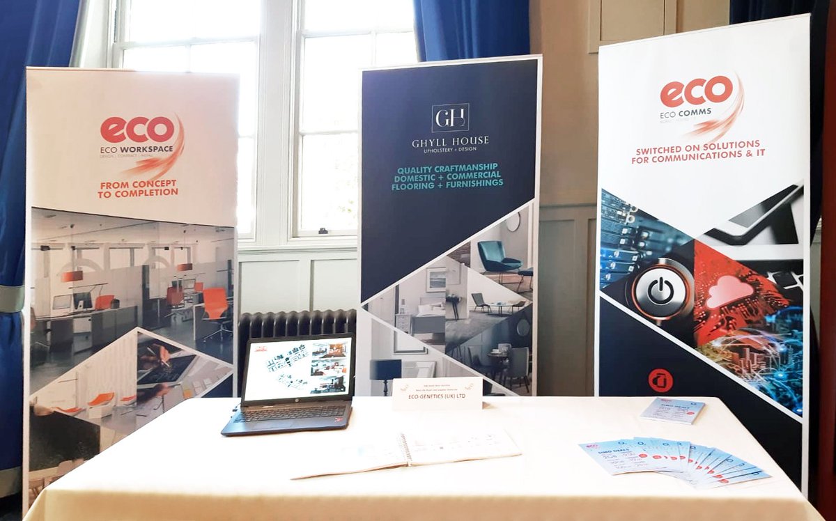 Eco-Workspace are delighted to be exhibiting at the @hubswscotland 'Meet the Buyer' event in Easterbrook Hall, Crichton, Dumfries today. Come along, say hi and discover how the team Eco can help with your projects. #MeetTheBuyer #Contracts #ConceptToCompletion