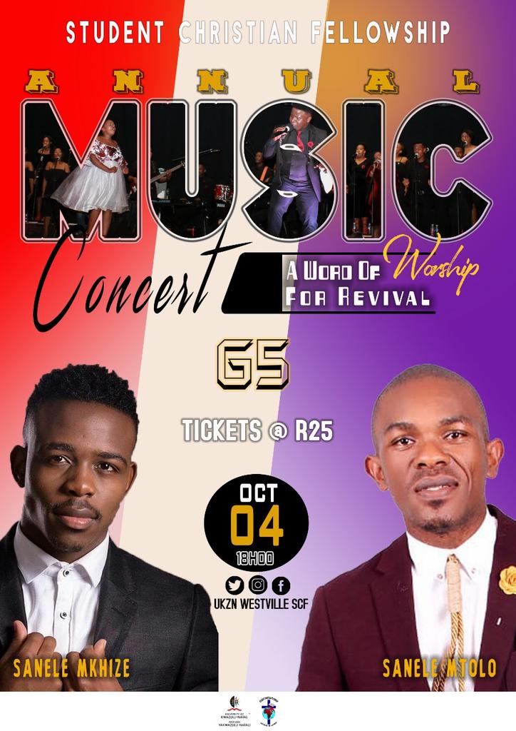UKZN_WSCF's tweet photo. Calling on all the UKZN community, SCF alumni, and the general public at large to join us in praise and worship. https://t.co/wo7geh9rAo