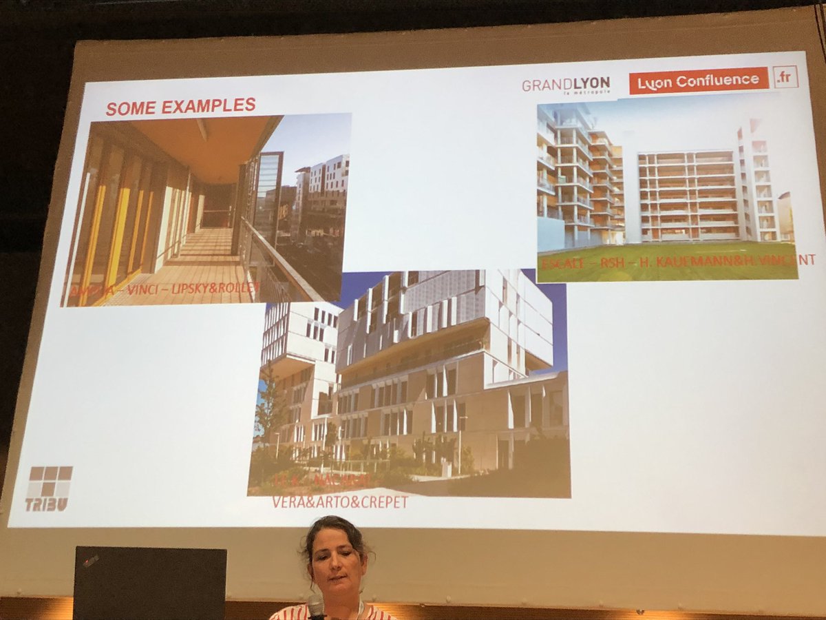 Karin’e Lapray presents 17 years experiences of <a href="/SplConfluence/">Lyon Confluence (SPL)</a> by developing sustainable districts in Lyon. Demonstration and adaptation of the regulatory framework is important. <a href="/CitiestoBe_/">Cities to Be, International Congress</a> <a href="/dena_news/">dena</a> <a href="/ademe/">ADEME</a>