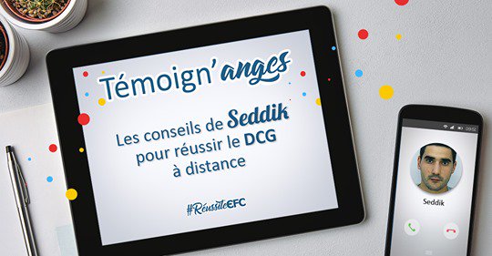 Comment réussir son #DCG en candidat libre ? Les conseils de Seddik qui a obtenu son DCG cet été avec l'EFC 
#RéussiteEFC efcformation.com/comptamag/reus…