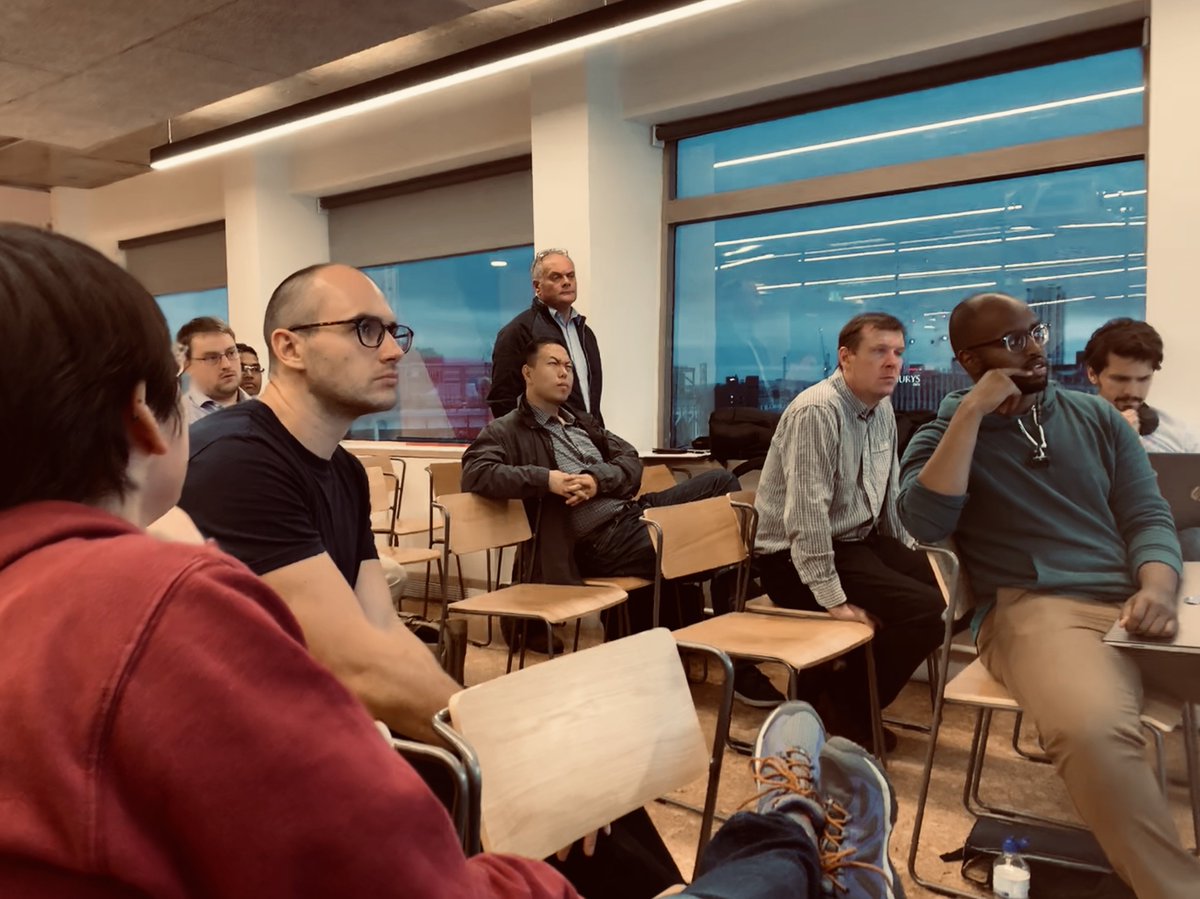 PeetDenny's tweet photo. Really enjoyed the @fastdotai study group run last night at #BrumAI. At the end of one week of study, new Deep Learning developers showcased their models: Elvis vs impersonator, Which UK flower is this? English or Chinese spectrogram? All 90+% accuracy. https://t.co/Noq2TdzvcG
