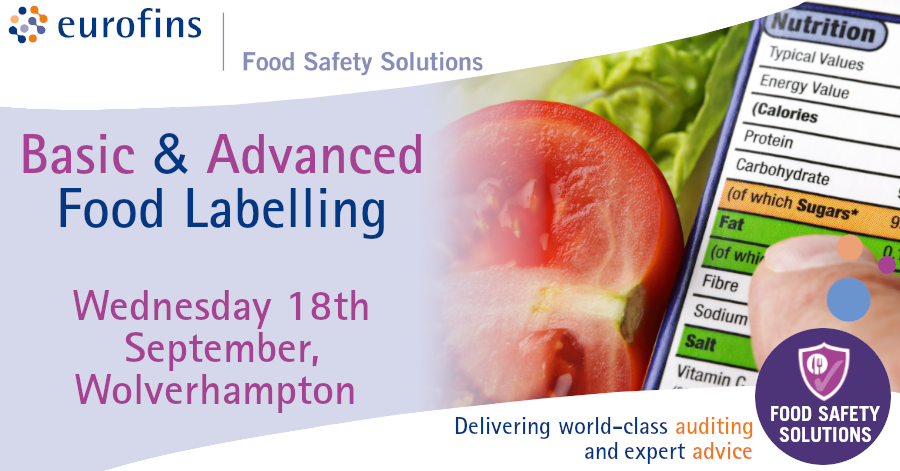EurofinsFA's tweet photo. Last call for the Food Labelling Course run by the extremely knowledgeable David McGinlay. I am sure there will be time to discuss the hot topic of the day #brexit . Visit the website to book https://t.co/qfgPXJHGOK https://t.co/YBeN9zflM2
