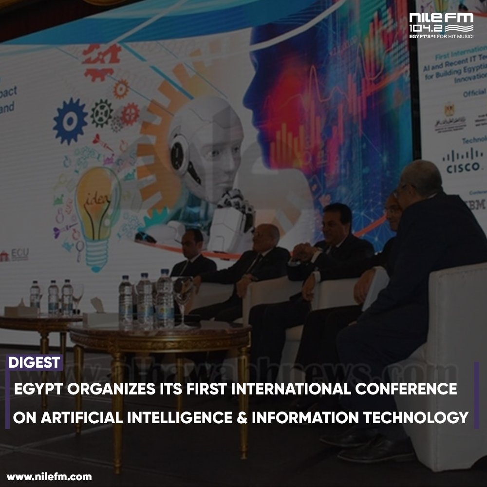 NileFM's tweet photo. Check out the impact of the AI & IT and how several ministries are dealing with it
#Technology #Egypt #ArtificialIntelligence #InfromationTechnology
https://t.co/8wRwpJpkdH https://t.co/vxDCPYQZD6