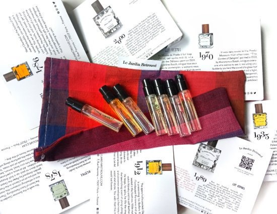 JardinRetrouve's tweet photo. We couldn't be more thrilled with this wonderful review of our fragrances from @MirisnaPolica Read this beautifully written post here https://t.co/qmerZ0q3s5 #yurigutsatz #lejardinretrouve #perfumesamples #discovery #fragrance #perfumeblog #scent #SocialMedia https://t.co/CPMlGwdB7C