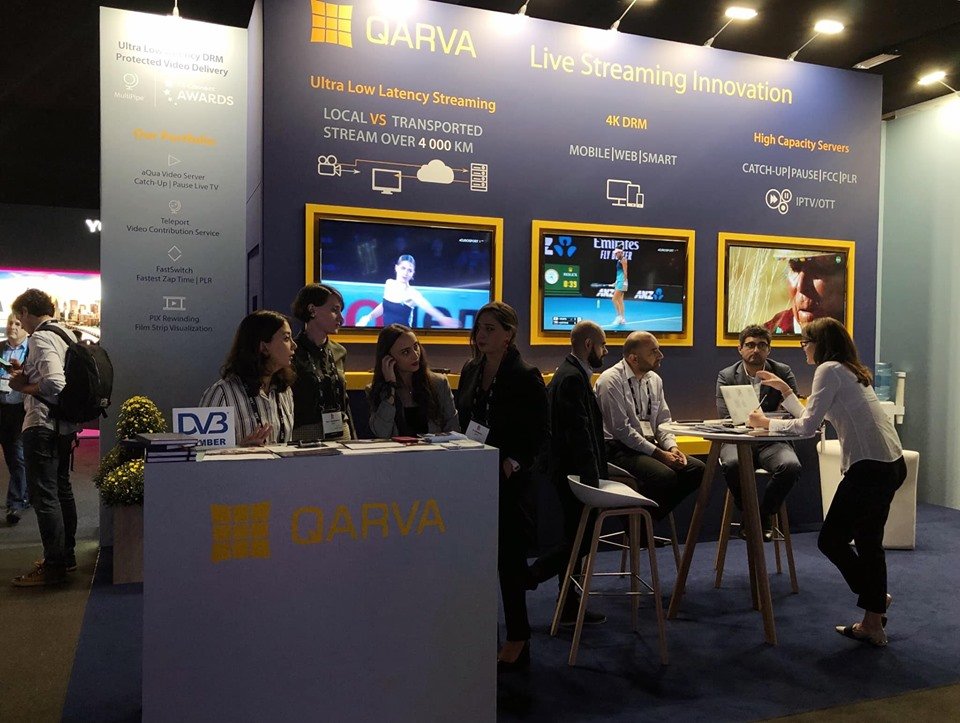 QarvaLimited's tweet photo. Day 1️⃣
We are here waiting for you👀
#qarva #qarvateam #ibc #ibcshow #rai #amsterdam https://t.co/8aH8mTpCSg