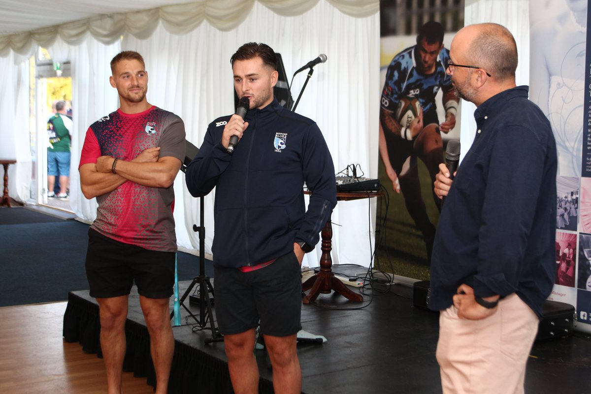 BedfordBluesRFC's tweet photo. 1⃣ day until Battle of the Blues + lots to enjoy off the field:

⏲️ Gates 1pm (KO 4pm)
👕 New Home Shirt Launch
🎸 Local Band Blue Eyed Souls in the Marquee
🎤 MC @samrobertsrugby on the mic
🍺 Guest Ales &amp; frozen draught beer prices + more! 

#BluesFamily #differentshadeofblue https://t.co/gnwK4OawTO