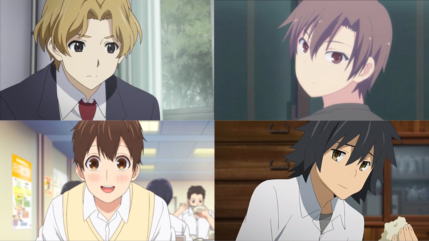 O Xrhsths れいと 第5回キャラクター選手権開催中 Sto Twitter 妄想アニメ高校 1年1組 青木義文 遊井カオル 季道鋭太 竹田大樹 仁坂悠介 根島由佳吏 宿海仁太 藍原芽衣 藍原柚子 赤城瀬菜 赤野メイ 彩風涼 石動乃絵 大島千づる 小野寺春 神前美月 桐山唯 楠幸村 五更