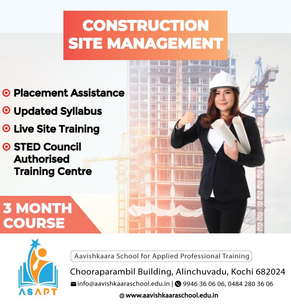 aavishkaara2019's tweet image. @awesome_career 
Construction Site Management

👉Placement Assistance
👉Updated Syllabus
👉Live Site Training
👉STED Council Authorised Training Centre
👉3 Month Course

📲:9946 36 06 06
aavishkaaraschool.edu.in

#constructionmanagement #sitemanagercourse
#civilengineeringcourses