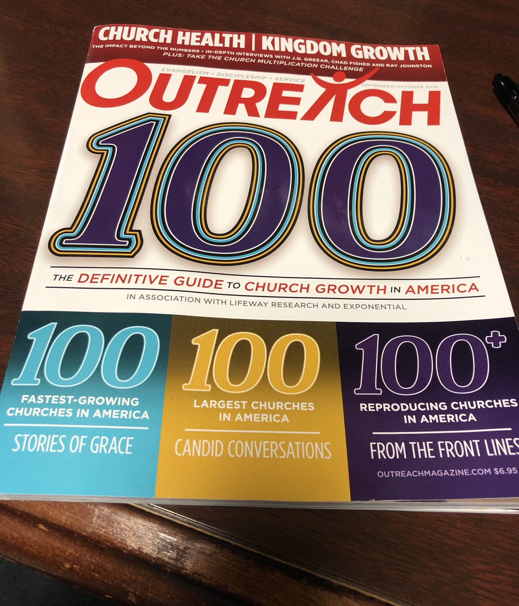 bobrobertsjr's tweet photo. Nice for @NorthWoodChurch @GlocalNet 2B included @OutreachMag list for a reproducing church-EVERY CHURCH can be on that list that wants to the way they did the list which is good-glad they didn’t list them 1 to 100 - not good in consumer celebrity Christian culture @GlocalNet https://t.co/wuZ03uWCH3