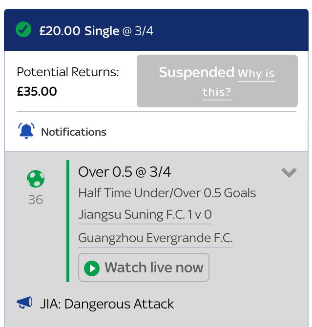 Backofthenet20's tweet photo. 💥💰INPLAY BET💰💥

BACK OF THE NET WINNER! ✅ 

#winner #inplay #WeGoAgain #tips #nextgoal 

HIT ❤️ IF YOU BAGGED IT! https://t.co/cS018s3XCX