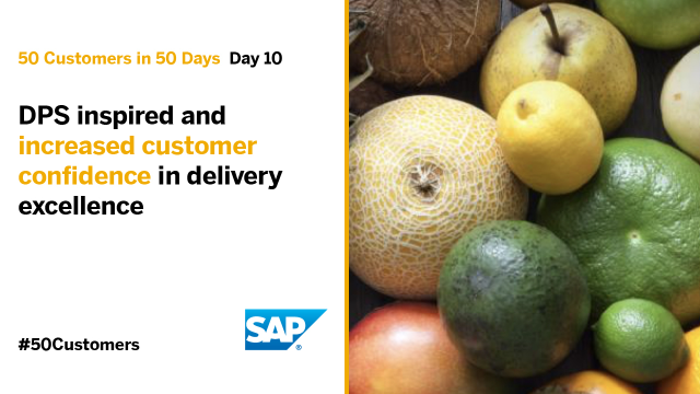 FelixSchweyer's tweet photo. #50Customers in 50 Days. Day 10: ​DPS inspired and increased customer confidence “We believe dashboarding and clear visibility of data fires up our customers’ imaginations” https://t.co/NbDmJnH0oF @dscallards @SAPUKIreland https://t.co/Ls0UywpGq0 https://t.co/wVymMO1ZXS