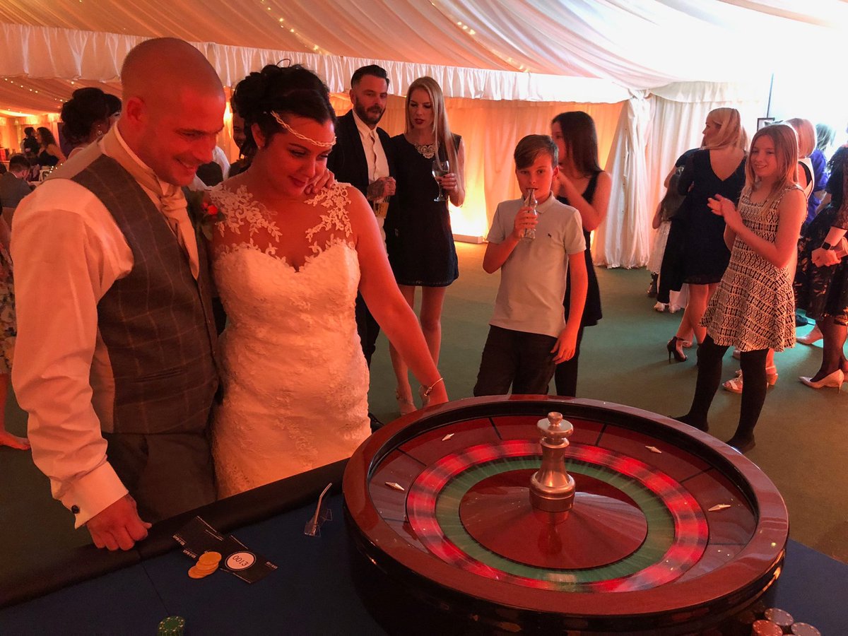 Marquee wedding or an outdoor summer party? Red &amp;amp; Black Casinos can provide fantastic entertainment for a summer party whatever the occasion! #casinofun #weddingentertainment #summerparty #marqueeevents #eventplanners
