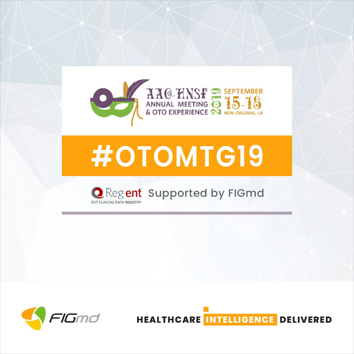 FigmdI's tweet photo. #FIGmd is proud to support Reg-ent @ the #AAOHNS #OTOMTG19
#HealthcareIntelligenceDelivered https://t.co/I9tATyW5Xw