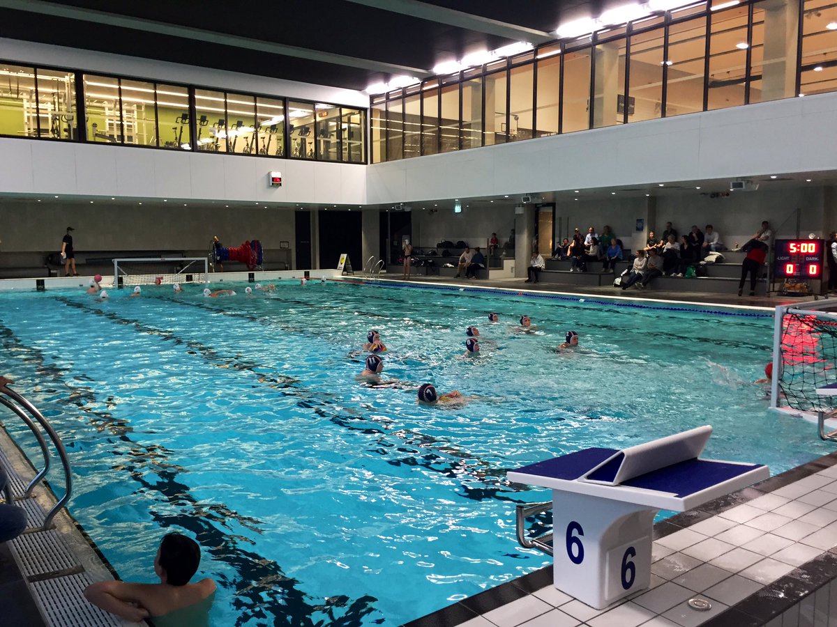 APS_Sport's tweet photo. More action in the final round of the 2019 @APS_Sport Water Polo season &amp; the @MelbGrammar  vs @BrightonGrammar game!! A great contest between both teams! Well done boys! 💪👏👏👏

#apssport #APS #apswaterpolo #grassroots #schoolsport #unitedcoloursoftheaps #leaders https://t.co/3HiyYSntfs