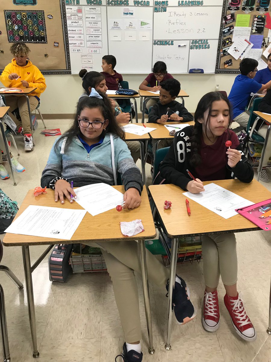 K8_Dragons's tweet photo. Mrs. Pruna’s and Ms. Zabala’s classes working together on their Tootsie Pop Lab Investigation. Science can be fun and delicious! #dragonsrock #dragonstuneintolearning #bowmanashedoolink8
@MDCPSSci @MDCPSSTEAM @MDCPSSouth @LVazquezRios https://t.co/KdOk4pcWJ4
