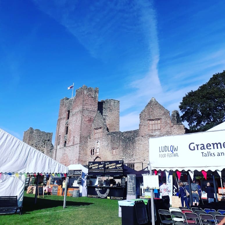 It's going to be a beautiful weekend at <a href="/Ludlowfoodfest/">Ludlow Food Festival</a>! <a href="/3fruityladies/">Three Fruity Ladies Finalists on ‘Top of The Shop’</a> <a href="/RalphsCider/">Ralphs Cider</a> <a href="/purechocolate/">Sue Gilmour</a> <a href="/HarryMilkshakes/">Harrys Drink Company</a> <a href="/HeartseaseFm/">Heartsease Farm</a>  <a href="/PeterCooksBread/">Peter Cooks Bread</a> <a href="/HobsonsBrewery/">Hobsons Brewery</a> and lots more!!! #ludlow #ludlowfoodfestival
